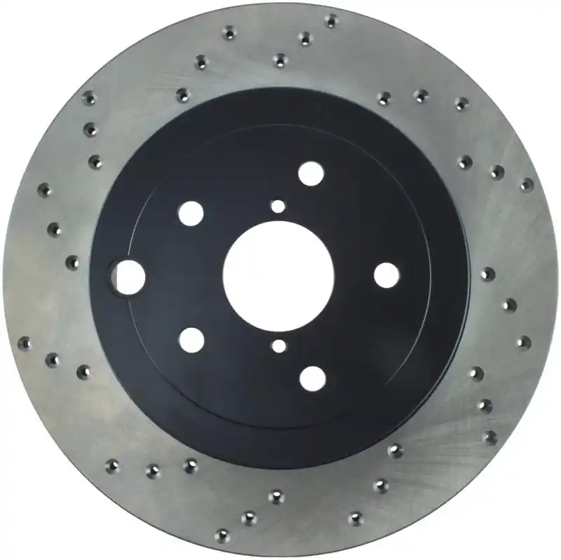 Worldwide Shipping StopTech Drilled Sport Brake Rotor — PMD Premier Motoring Development