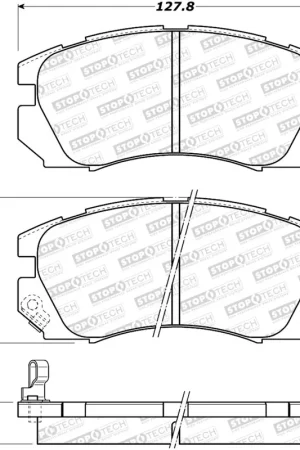 Wholesale StopTech Street Brake Pads - Front — PMD Premier Motoring Development