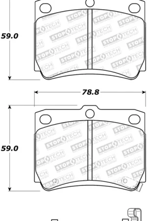 Worldwide Shipping StopTech Street Brake Pads — PMD Premier Motoring Development