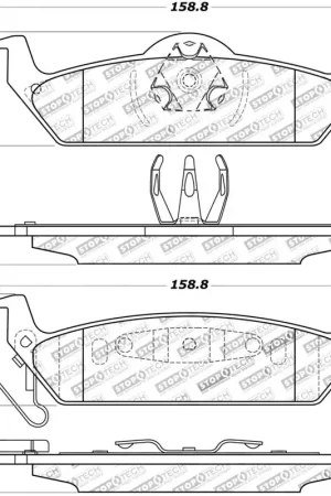 While Supplies Last StopTech Street Touring 10-11 Ford F-150 Rear Brake Pads — PMD Premier Motoring Development