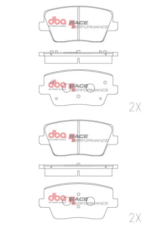 Special Offer DBA 19-22 Hyundai Veloster RP Performance Rear Brake Pads