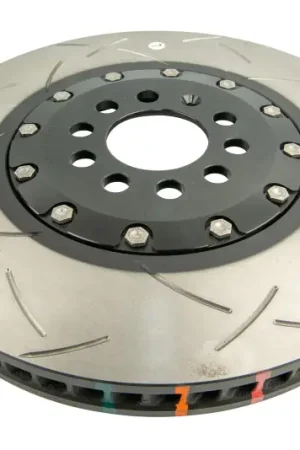 DBA 04-06 Audi TT Quattro 3.2L Front 5000 Series Slotted Rotor w/Black Hat Last Chance