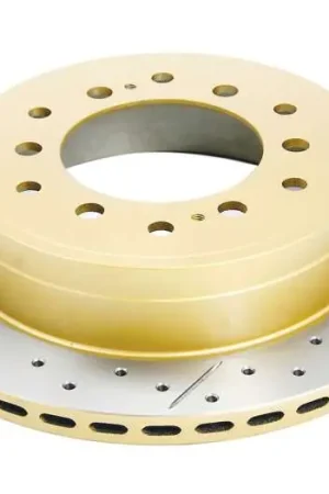 DBA 03-09 Lexus GX470 Rear Drilled & Slotted Street Series Rotor No Minimum Order