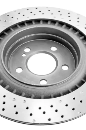 Last Chance DBA 2008 Mercedes-Benz C63 AMG (w/Iron Rotor) Rear 4000 Series Drilled Rotor