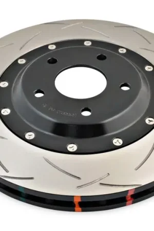 DBA 05-12 Corvette C6 w/Z06 pkg Front Slotted 5000 Series 2 Piece Rotor Assembled w/ Black Hat Authentic