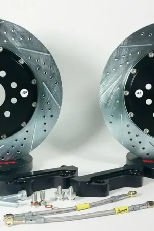 Baer Pro+ Front Big Brake Kit with Shelby Logo and 13-Inch Rotors; Red Calipers Affordable