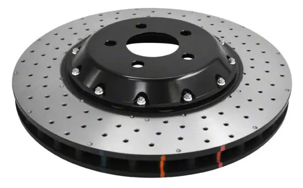 No Minimum Order DBA 5000 Series XD Cross Drilled Rotor; Front