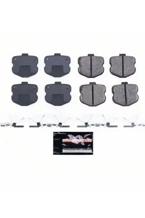 PowerStop Z23 Evolution Sport Carbon-Fiber Ceramic Brake Pads; Rear Pair High Quality
