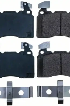 PowerStop Z17 Evolution Plus Clean Ride Ceramic Brake Pads; Front Pair Modern