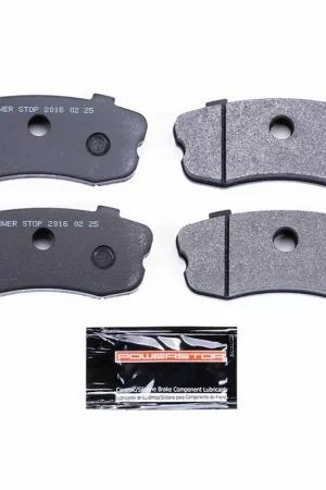 Direct From Factory PowerStop Track Day Carbon-Fiber Metallic Brake Pads; Rear Pair
