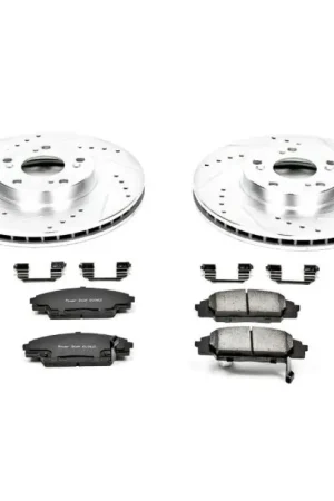 Power Stop 02-06 Acura RSX Front Z23 Evolution Sport Brake Kit — PMD Premier Motoring Development Express Delivery
