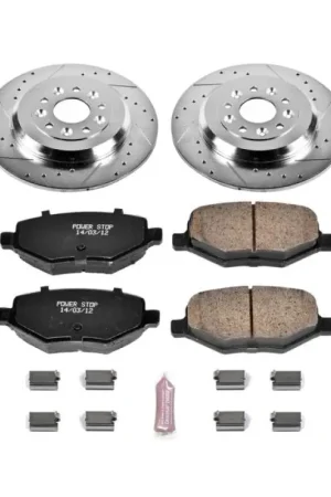 Top Pick Power Stop 11-15 Ford Edge Rear Z23 Evolution Sport Brake Kit — PMD Premier Motoring Development