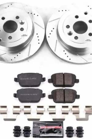 Budget Power Stop 08-12 Land Rover LR2 Rear Z23 Evolution Brake Kit — PMD Premier Motoring Development