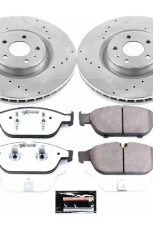 Save Now Power Stop 12-16 Audi A6 Quattro Front Z26 Street Warrior Brake Kit — PMD Premier Motoring Development