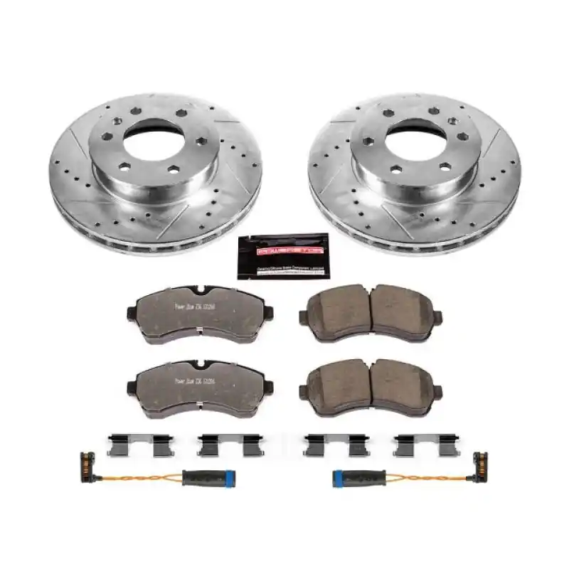 Special Discount Power Stop 07-09 Dodge Sprinter 3500 Front Z36 Truck & Tow Brake Kit — PMD Premier Motoring Development