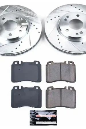 Power Stop 92-93 Mercedes-Benz 500E Front Z23 Evolution Sport Brake Ki — PMD Premier Motoring Development Crafted