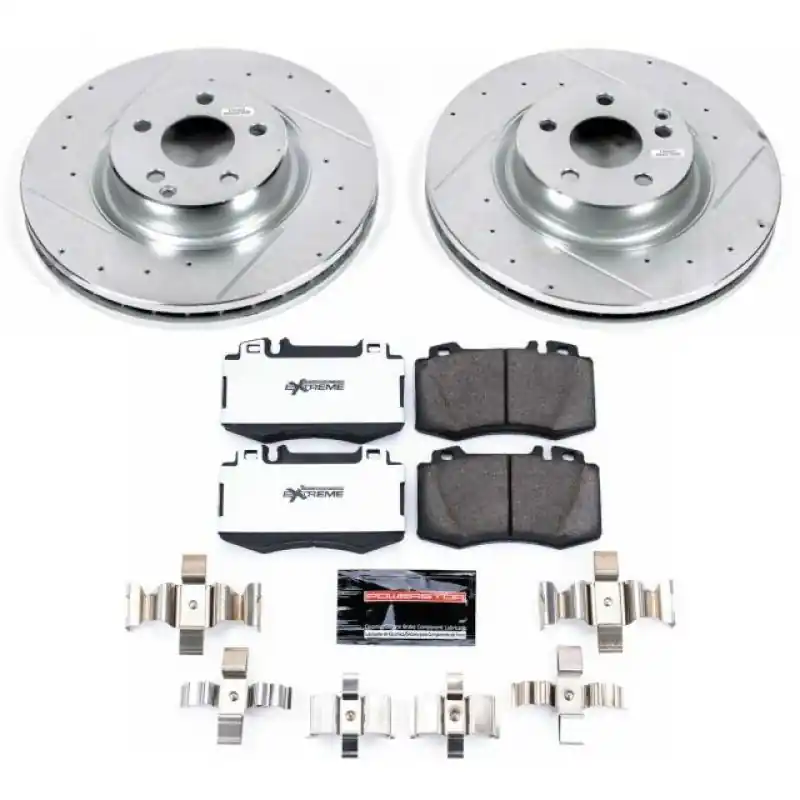Buy Direct Power Stop 07-09 Mercedes-Benz E550 Front Z26 Street Warrior Brake Kit — PMD Premier Motoring Development