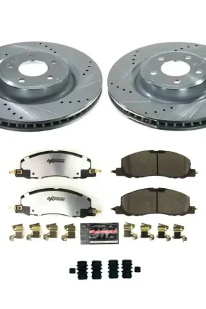 Weekend Sale Power Stop 20-22 Lincoln Aviator Front Z36 Truck & Tow Brake Kit — PMD Premier Motoring Development