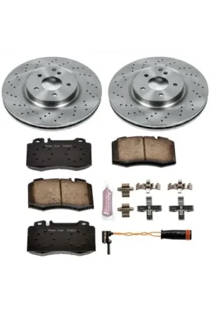 Professional Grade Power Stop 2004 Mercedes-Benz C230 Front Autospecialty Brake Kit — PMD Premier Motoring Development
