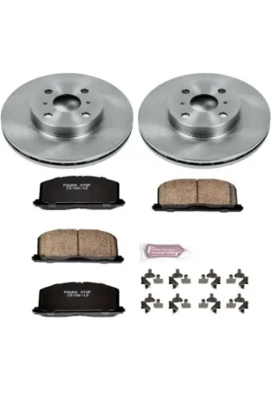 Power Stop 90-92 Geo Prizm Front Autospecialty Brake Kit — PMD Premier Motoring Development Worldwide Shipping