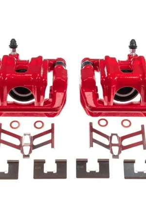 Power Stop 91-95 Acura Legend Rear Red Calipers - Pair — PMD Premier Motoring Development Get Yours