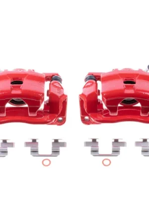 Shop Now Power Stop 05-09 Subaru Legacy Rear Red Calipers w/Brackets - Pair — PMD Premier Motoring Development