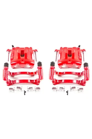 Power Stop 99-04 Jeep Grand Cherokee Front Red Calipers w/Brackets - P — PMD Premier Motoring Development Authentic