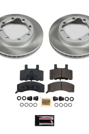 Power Stop 88-00 GMC K3500 Front Semi-Coated Rotor Kit — PMD Premier Motoring Development Deal