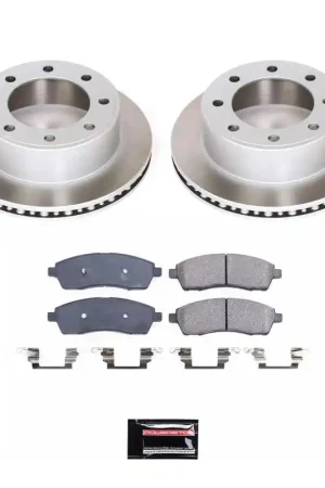 Buy Direct Power Stop 99-04 Ford F-350 Super Duty Rear Semi-Coated Rotor Kit — PMD Premier Motoring Development