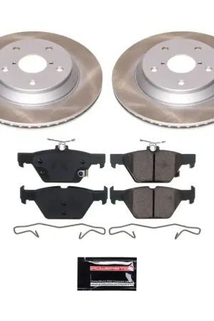 Best Price Power Stop 19-22 Subaru Forester Rear Semi-Coated Rotor Kit — PMD Premier Motoring Development