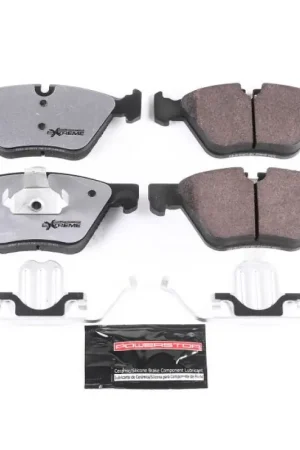 Premium Power Stop 11-16 BMW 528i Front Z26 Extreme Street Brake Pads w/Hardwa — PMD Premier Motoring Development