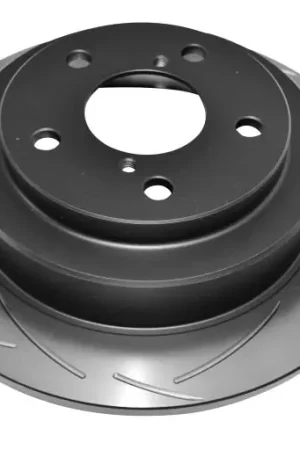 DBA 02-06 WRX / 98-07 Impreza 2.5L RS Rear Slotted Street Series Rotor — PMD Premier Motoring Development Direct From Manufacturer