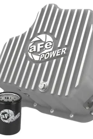 aFe POWER Engine Oil Pan GM Diesel Trucks 01-10 V8-6.6L (td) LB7/LLY/L — PMD Premier Motoring Development Affordable