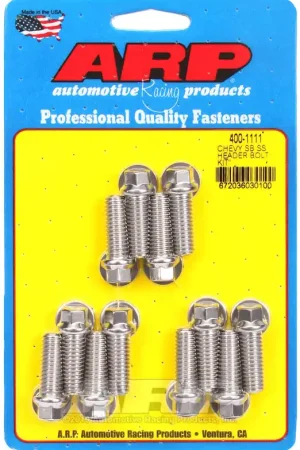 New Arrival ARP SB Chevy SS Hex Header Bolt Kit — PMD Premier Motoring Development