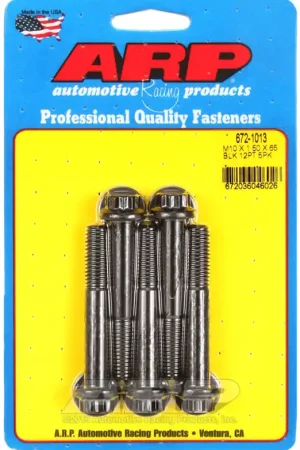 Trending ARP M10 x 1.50 x 65mm 12pt Black Oxide Bolts (5/pkg) — PMD Premier Motoring Development