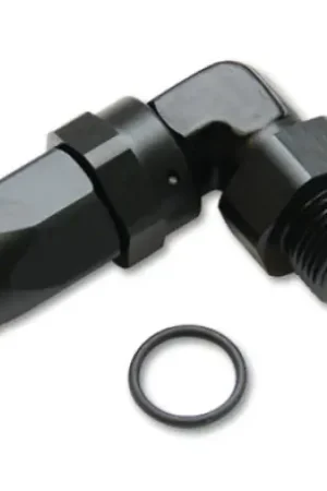 Brand New Vibrant Male -10AN 90 Degree Hose End Fitting - 1-1/6-12 Thread (12) — PMD Premier Motoring Development