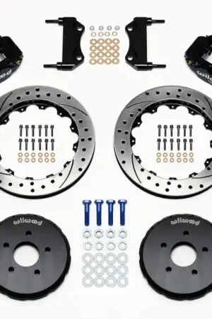 Wilwood Narrow Superlite 6R Front Hat Kit 13.06in Drilled Nissan 350Z/ — PMD Premier Motoring Development Low Price