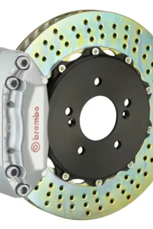 While Supplies Last Brembo 99-07 Evo VI/VII/VIII/IXRear GT BBK 4 Piston Cast 2pc 328x28 2p — PMD Premier Motoring Development