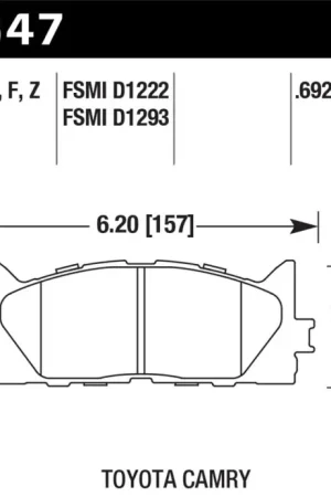 Exclusive Hawk Performance Ceramic Street Brake Pads — PMD Premier Motoring Development