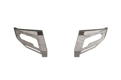 Road Armor 15-19 Chevy 2500 iDentity Front Bumper Components - Standard End Pods - Raw - 3152DF0 High Quality
