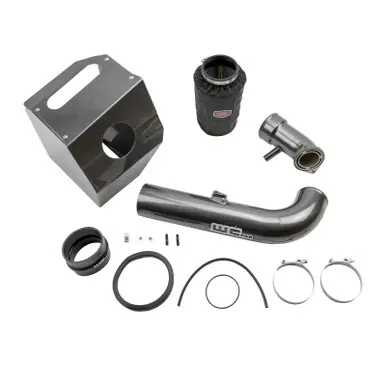 Secure Checkout Wehrli 17-19 Chevrolet 6.6L L5P 4in Intake Kit Stage 2 - WCFab Grey - WCF100360-GRY