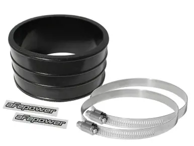 afe Magnum FORCE Intake Coupling Kit (3-1/2 IN ID x 2 IN L) Straight Coupler - Black - 59-00026 Buy Online