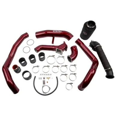 Today Only Wehrli 01-04 Chevrolet 6.6L LB7 Duramax High Flow Intake Bundle Kit - Flat Black - WCF100712-FB