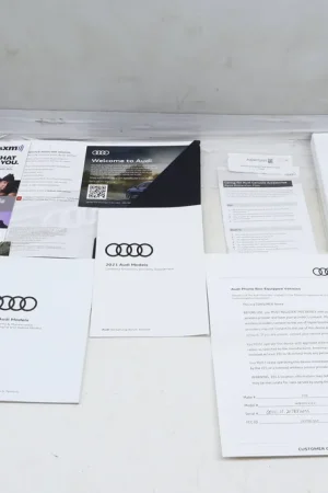 Audi 2021 Owners Manual (Q5 / Sq5) (SQ5, Q5) Special Offer