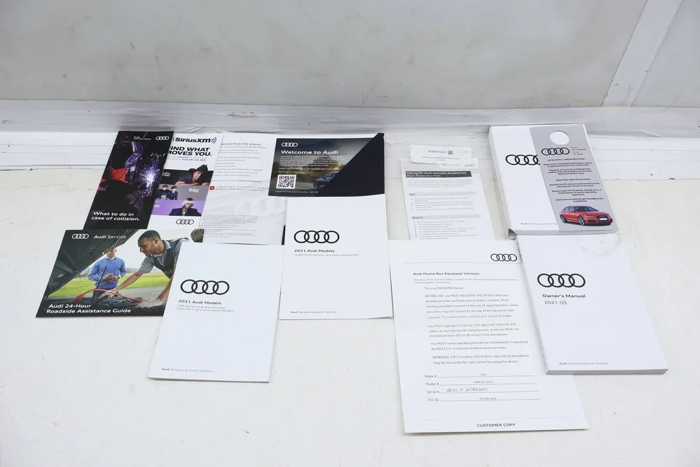 Audi 2021 Owners Manual (Q5 / Sq5) (SQ5, Q5) Special Offer