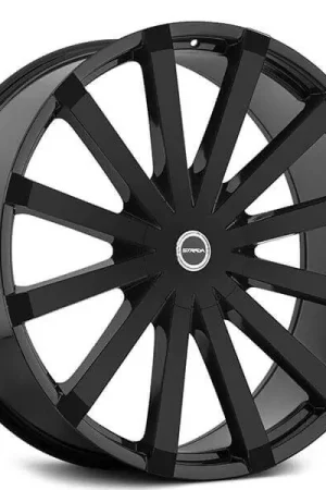 Don’t Miss Out 22" Strada Wheels Gabbia Gloss Black Rims