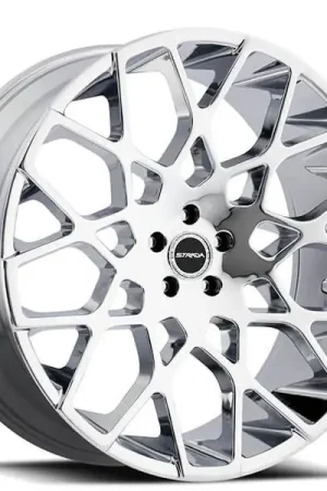 22" Strada Wheels Buca Chrome Rims Authentic