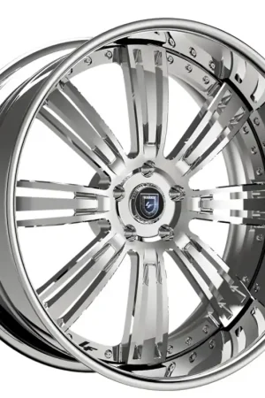 21" Lexani Forged Wheels LF-755 Grino Full Chrome Rims Fan Favorite