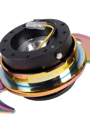 NRG Innovations 3.0 Steering Wheel Hub Quick Release; Neo Chrome Original