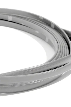 Accent Color Edge Trim for Wicker Bill Spoilers; White Price Cut